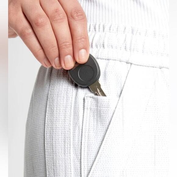 NWT Athleta Farallon Printed Jogger "Spliced Magic Veil Gray" - Picture 10 of 14